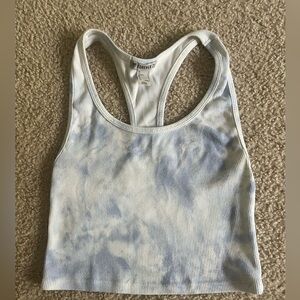 Forever 21 Cropped Racerback Tank